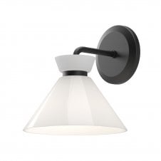 Halston Wall Light in Matte Black
