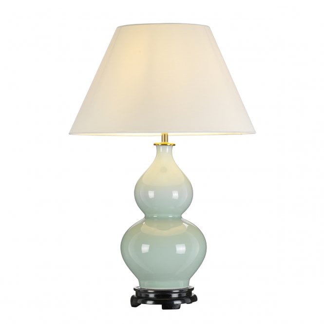 HARBIN Table Lamp With Tall Empire - Celadon