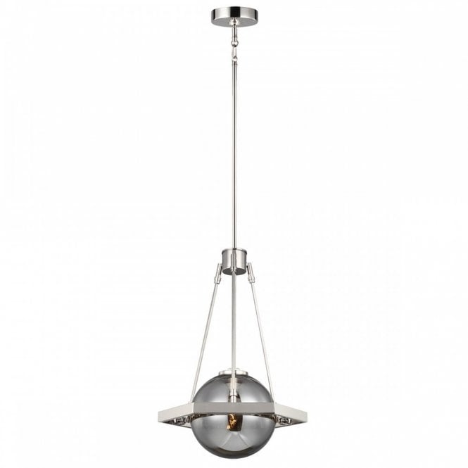 HARPER Ceiling Pendant Polished Nickel