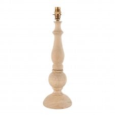 wooden table lamp base