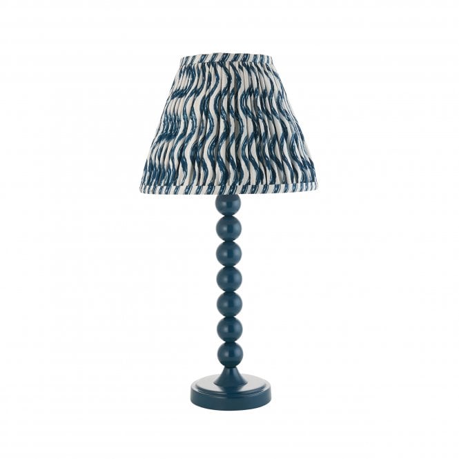 Higgledy Table Lamp with Ripple Shade in Marlin Blue
