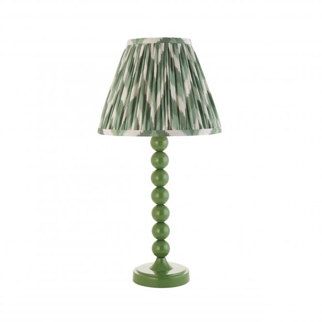 Higgledy Table Lamp with Zigzag Shade in Cotswold Green
