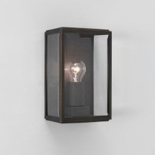 HOMEFIELD outdoor wall light in bronze plated finish