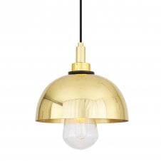 HYDRA Dome Bathroom Pendant | Polished Brass