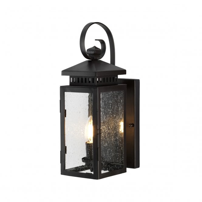 HYTHE outdoor wrought iron garden wall lantern