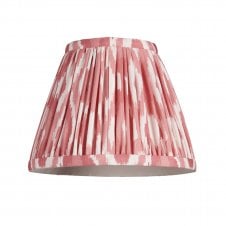pink ikat pattern lampshade