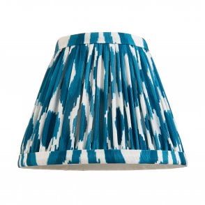 Ikat 16cm Tapered Shade in Marlin Blue