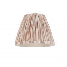 neutral ikat pattern lampshade