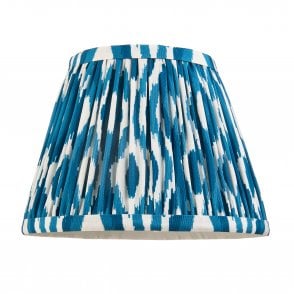 Ikat 20cm Tapered Shade in Marlin Blue