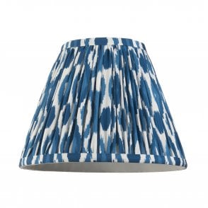 Ikat 25cm Tapered Shade in Marlin Blue