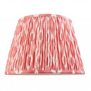 Ikat 35cm Tapered Shade in Coral Pink