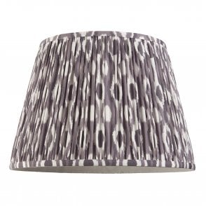 Ikat 40cm Tapered Shade in Pearl Grey