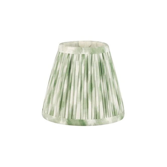 Ikat Green Cotton Empire Shade 15cm