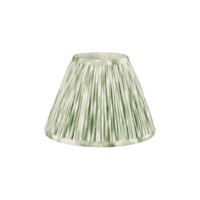 Ikat Green Cotton Empire Shade 25cm