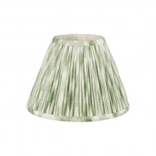 Ikat Green Cotton Empire Shade 25cm