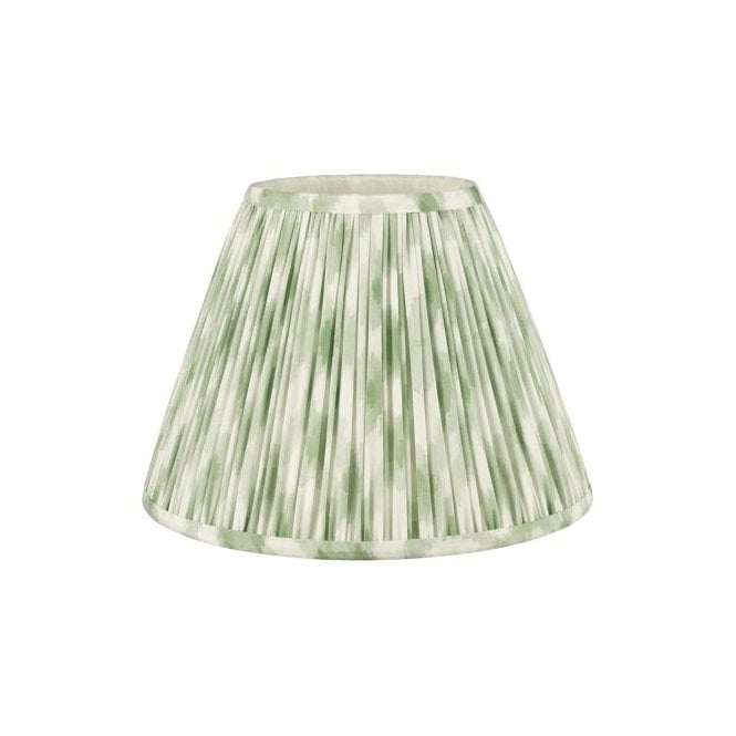 Ikat Green Cotton Empire Shade 30cm