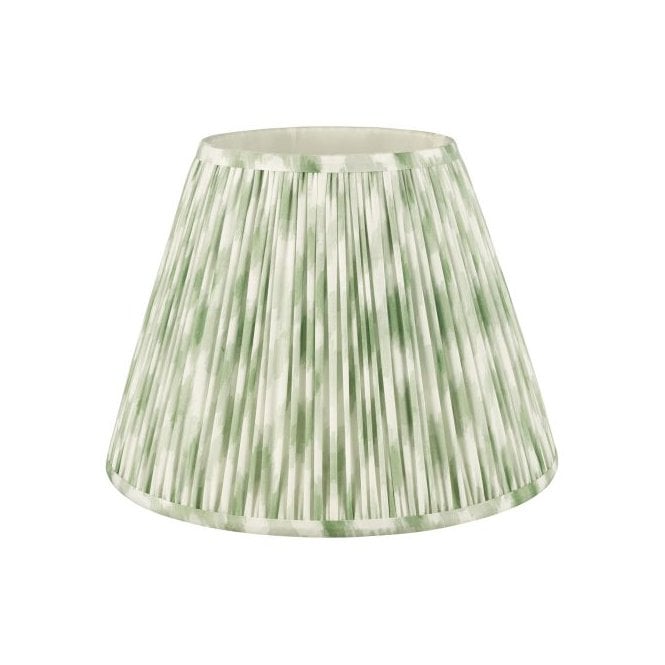 Ikat Green Cotton Empire Shade 35cm