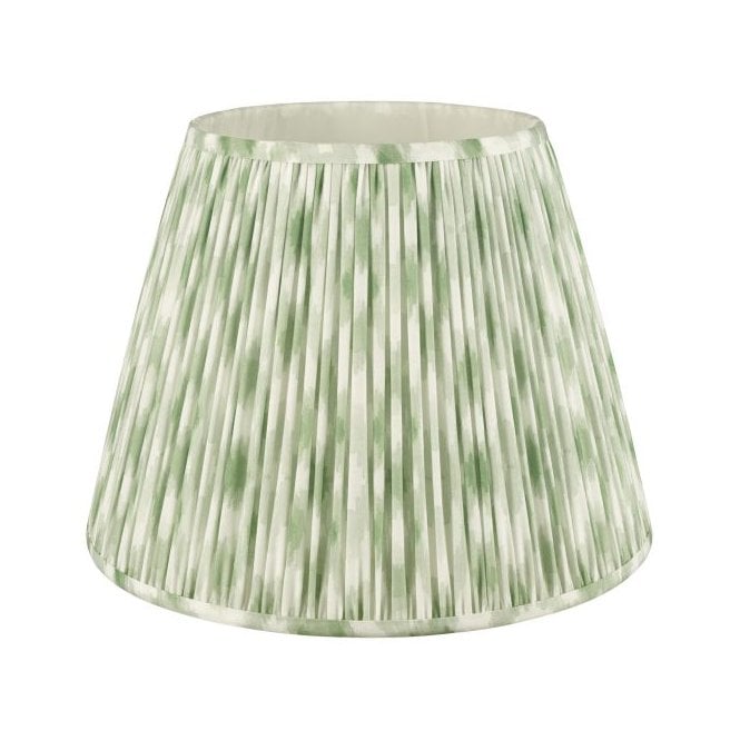 Ikat Green Cotton Empire Shade 40cm