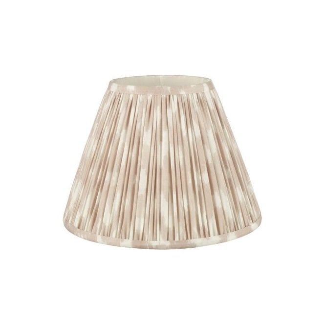 Ikat Taupe Cotton Empire Shade 30cm