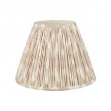 Ikat Taupe Cotton Empire Shade 30cm