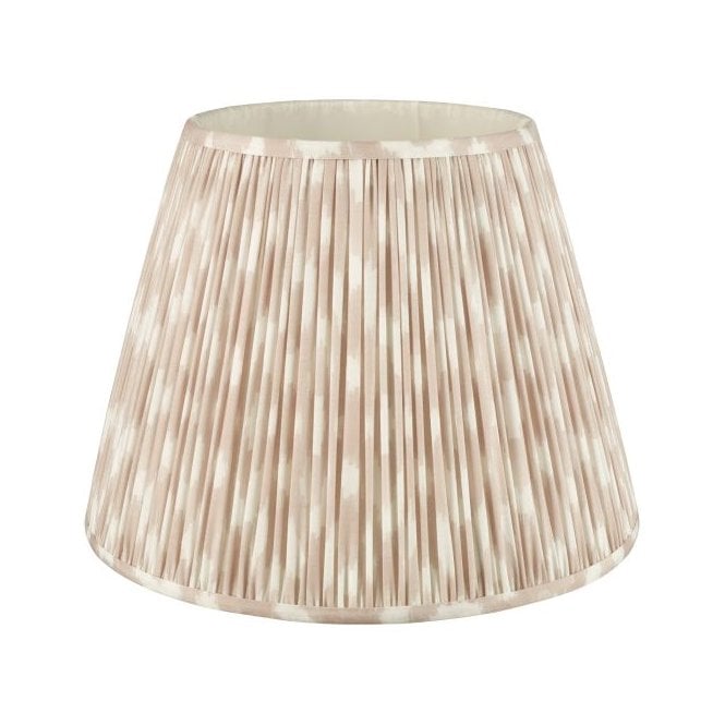 Ikat Taupe Cotton Empire Shade 40cm