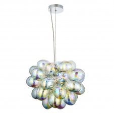 INFINITY Iridescent Ceiling Pendant Cluster