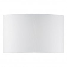 Innsbruck Faux Silk Oval Shade in Ivory - 44cm