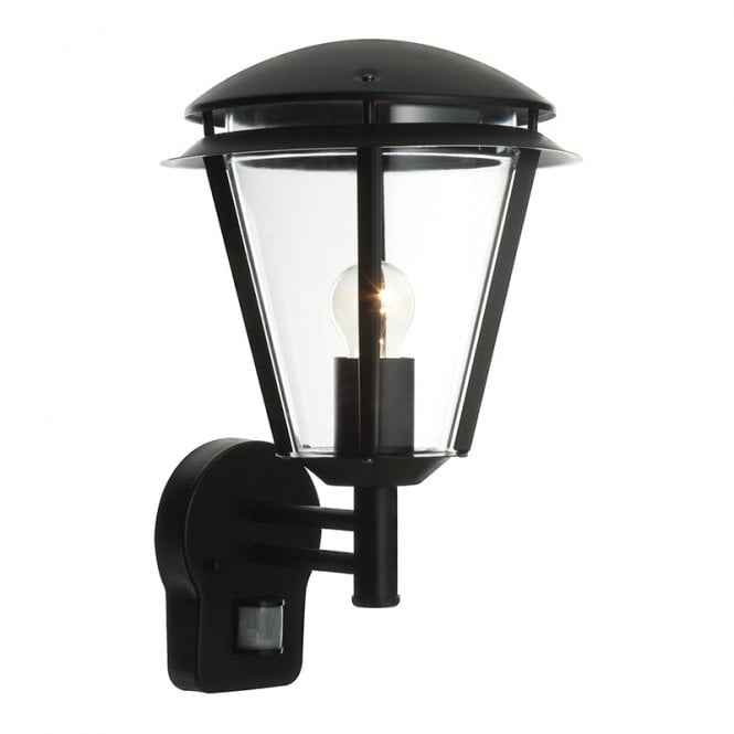 INOVA PIR 1lt wall IP44 60W Black
