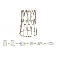 30cm French Gold Adjustable Flexible Shade 