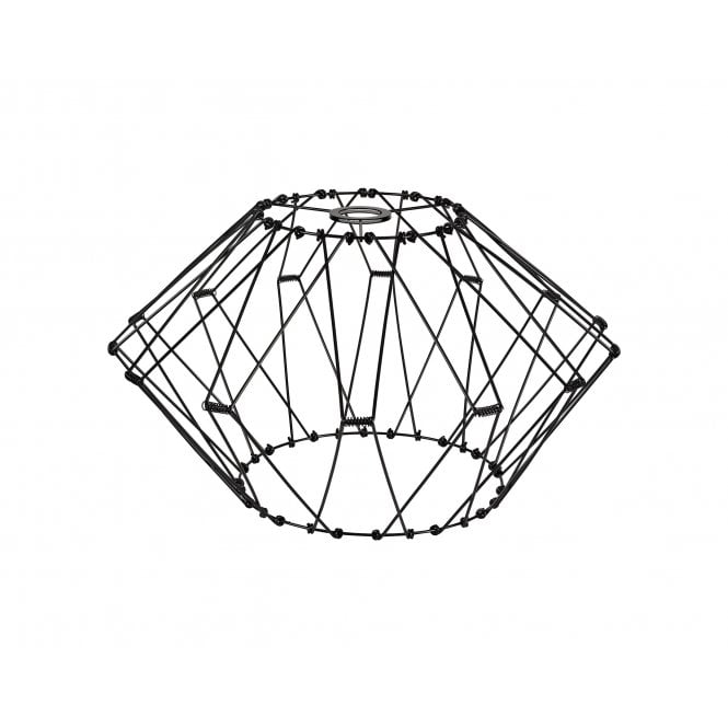 INVENT 40cm Non-Electric Matt Black Adjustable & Flexible Shade