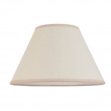 white tapered shade