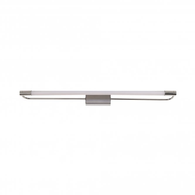 JAKE modern polished chrome LED bathroom wall light with 2 year warranty