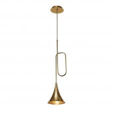 Jazz Ceiling Pendant Light | Polished Gold