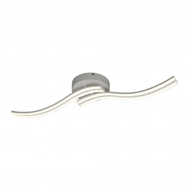 JENSON LED 2 light modern flush fit ceiling light with 3 year warranty