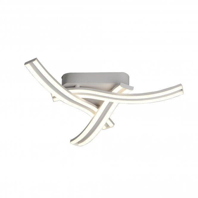 JENSON LED 3 light modern flush fit ceiling light with 3 year warranty