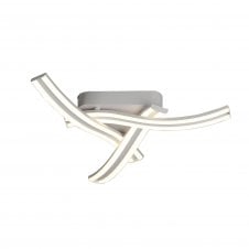 JENSON LED 3 light modern flush fit ceiling light with 3 year warranty