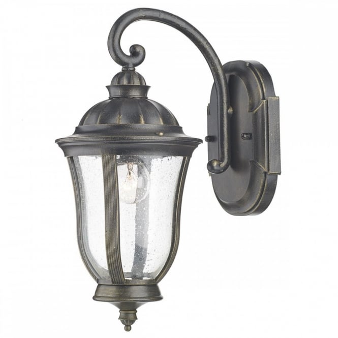 JOHNSON black gold traditional garden lantern