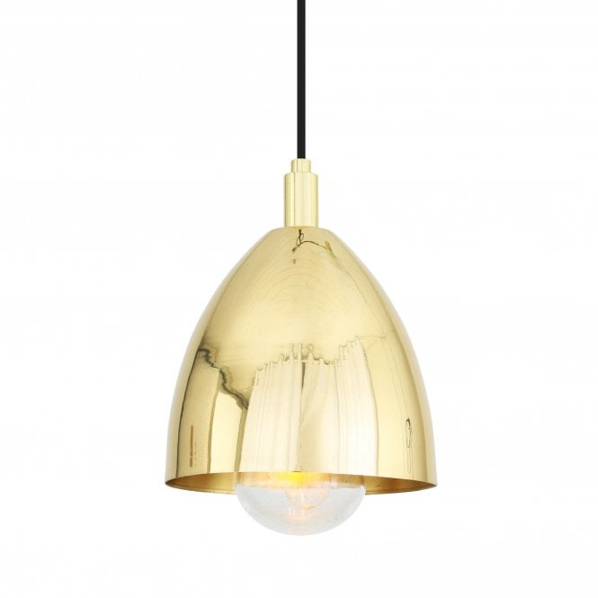 JORAH polished brass bathroom ceiling pendant light