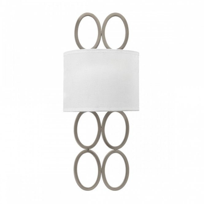 JULES 2 Light Wall Light Brushed Nickel