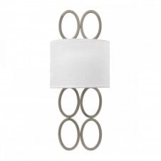 JULES 2 Light Wall Light Brushed Nickel