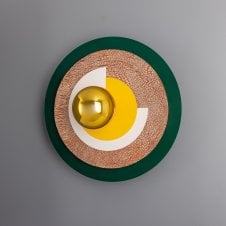 JUPITER Colourful Disc Wall Light