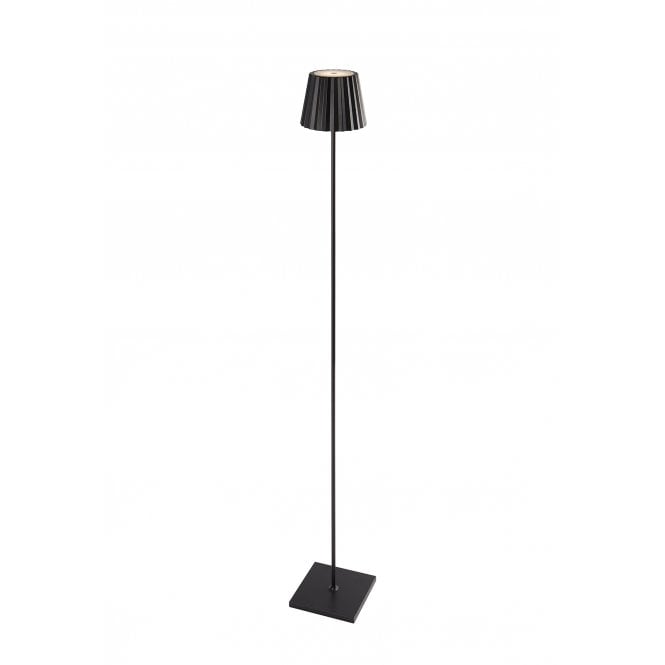 K2 Floor Lamp, 2.2W LED, 3000K, 188lm, IP54, USB Black, 3yrs Warranty
