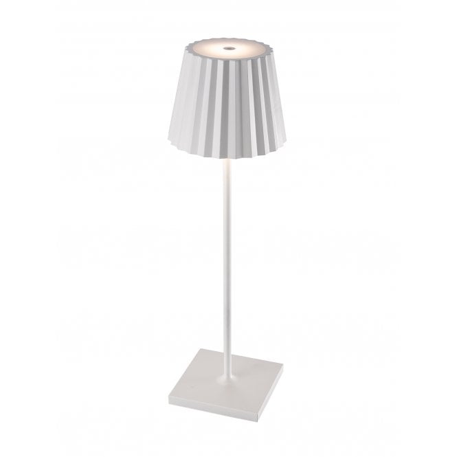 K2 Table Lamp, 2.2W LED, 3000K, 188lm, IP54, USB White, 3yrs Warranty