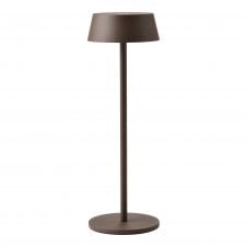 K4 Portable Lantern, Rated IP54, USB Charging Cable Included In A Chestnut Brown