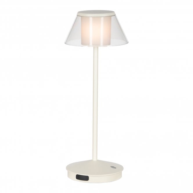 K5 White Portable Lantern, IP54, USB Charging Cable Included
