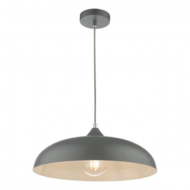 Kaelan Pendant in Graphite Grey