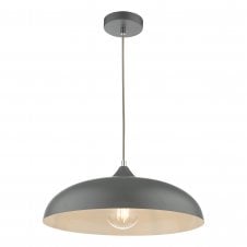 modern grey ceiling pendant