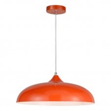 orange ceiling pendant