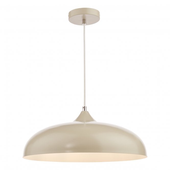 Kaelan Pendant in Taupe