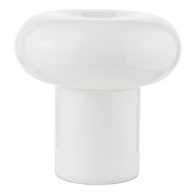Kaja White Glass Table Lamp